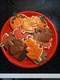 COOKIE PLATE "FALL” themed, no shipping, local order