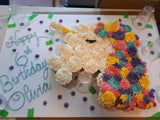 Birthday UNICORN CUPCAKE CAKE