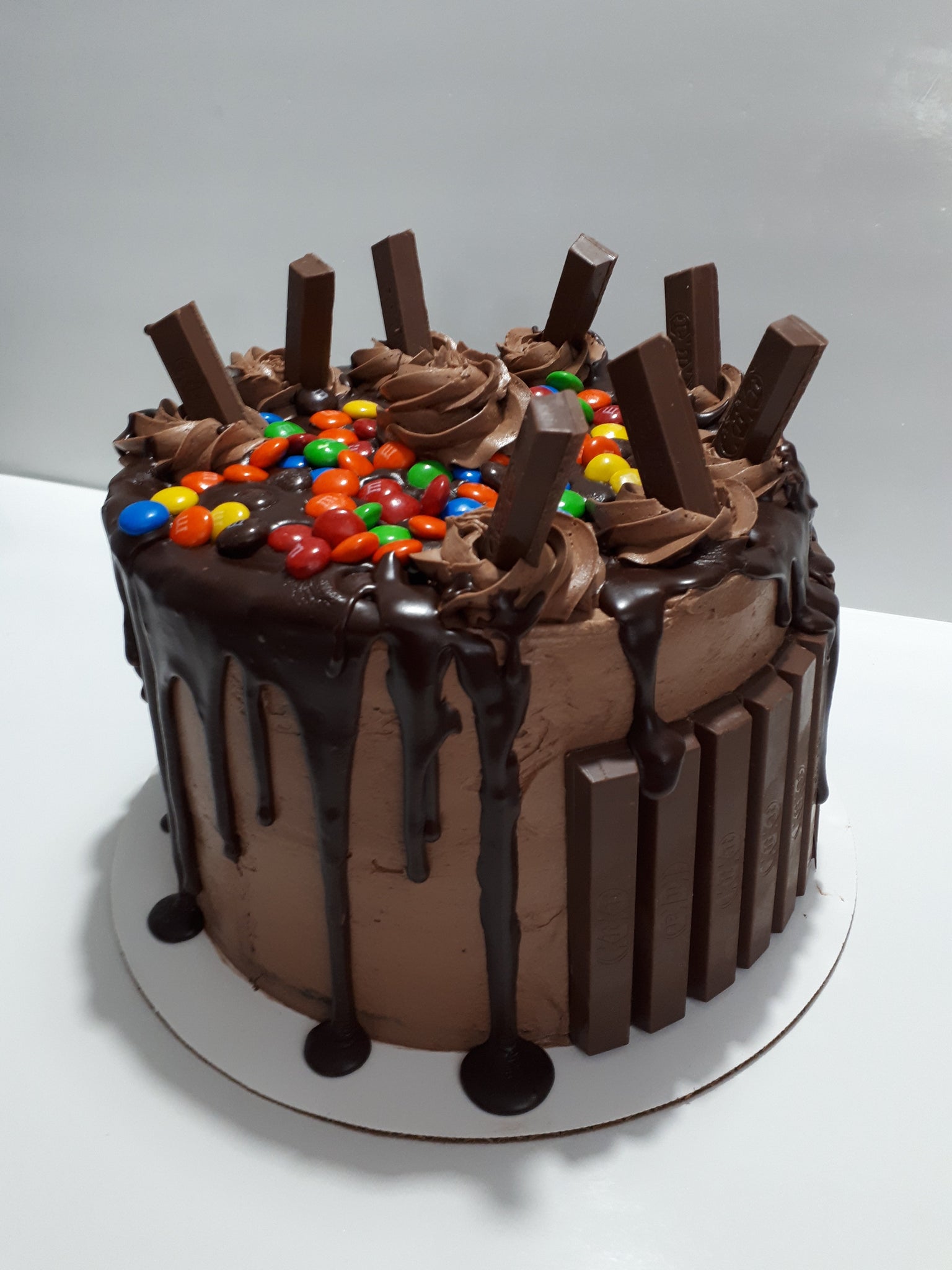 Candy Bar Layer Cake - The Cake Chica