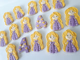 PRINCESS THEMED COOKIES  royal icing DECORATED -COOKIES