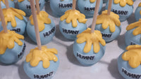 50 Honey Pot CAKE POPS (50 cakepops) shipping included