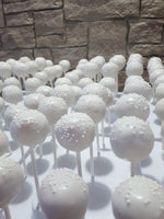 CAKE POPS, 1 dozen, VARIOUS QUANTITIES available colours and flavours available,