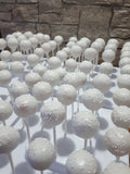 CAKE POPS, 1 dozen, VARIOUS QUANTITIES available colours and flavours available,