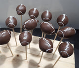 FOOTBALL CAKE POPS (1 Dozen)