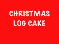 Christmas log cake/Yule log cake (local order)