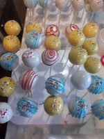 CAKE POPS, CAKEPOPS, 100 cake pops with shipping included, for large events, weddings, corporate events, bulk supply, restaurant supply, coffee shop supply