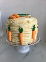 6” Carrot cake with buttercream frosting