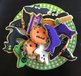 COOKIE PLATE "Halloween themed"