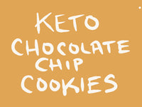 KETO CHOCOLATE CHIP COOKIES 1 dozen