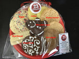 COOKIE PLATE sampler "Christmas cookie Sampler”