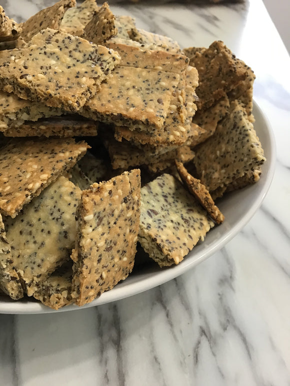 KETO SEED CRACKERS approx 30 pieces