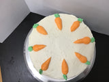 Old fashioned CARROT CAKE 8 inch round (local orders only)