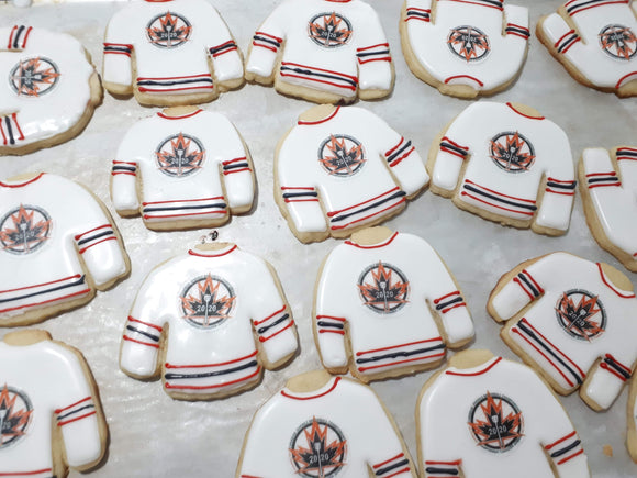 Cookies, JERSEYS for sports team COOKIES  royal icing DECORATED -COOKIE
