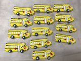 COOKIES royal icing DECORATED -SCHOOL BUS, back to school