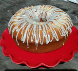 CUSTOM CAKE With buttercream rosettes, lemon flavour