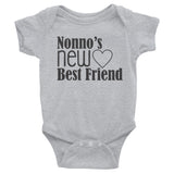 Infant Bodysuit, onesie, undershirt, Nonno's new best Friend baby shirt, infant onesie, baby gift, baby shower