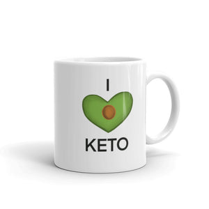 Mug “I love keto” keto mug, ketogenic, coffee cup, coffee mug