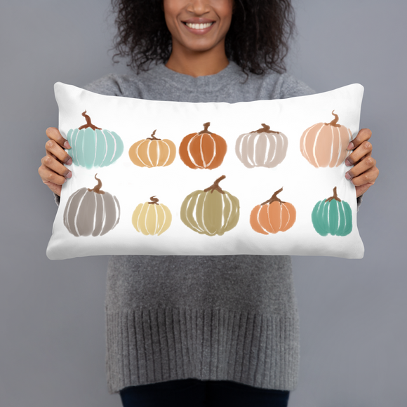 Basic Pillow, pumpkin patch, fall decor pillow, pumpkin design