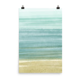 Poster, beach print,abstract,Blue art print,abstract, minimalist, ocean wall art print, art print,
