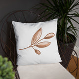 Neutral branch design, fall decor, designer pillow, Basic Pillow, minimalist design, gift, decorator pillow