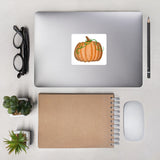 Pumpkin stickers, bullet journals, Bubble-free stickers, crafting, crafts