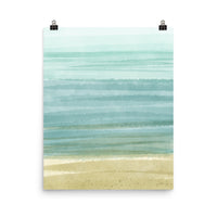 Poster, beach print,abstract,Blue art print,abstract, minimalist, ocean wall art print, art print,