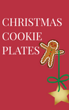 COOKIE PLATE "Christmas themed"