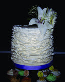 CUSTOM CAKE With buttercream rosettes, lemon flavour