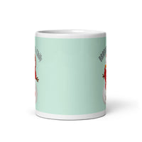 MUG, Snowman, Brrrr it's Chilly, mug, White glossy mug, Christmas,  Holiday mug, cheery mug gift idea for morning coffee/hot chocolate/ mugs.