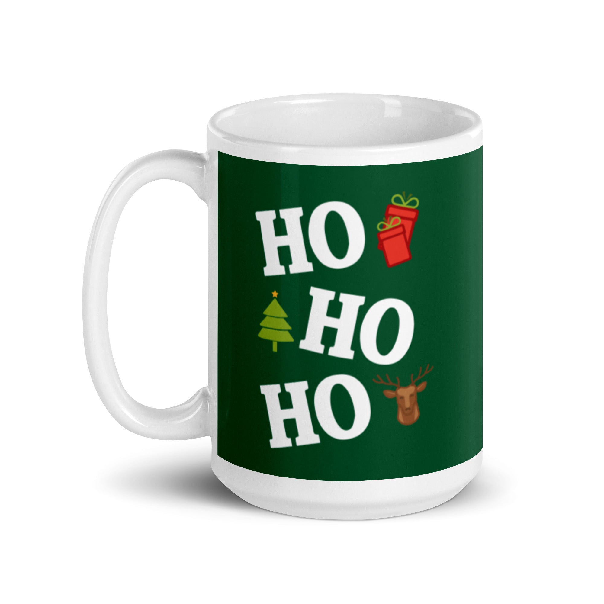 Ho Ho Ho Stoneware Coffee Mug